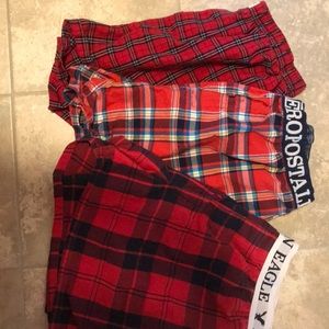 Lot of 3 Men’s American Eagle and Aero XL Boxers
